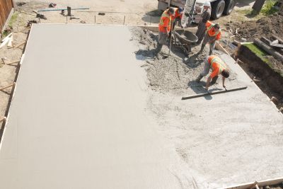 Scheduling concrete work